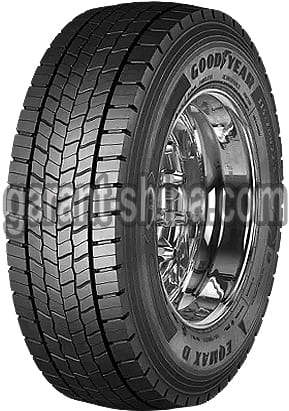 Goodyear EQmax D (приводная, ведущая, тяга, задок) - Фото главное